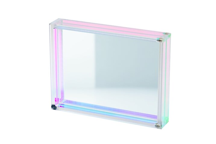 Tokio, photo frame, 13x18cm, acrylic, clear, iridescent