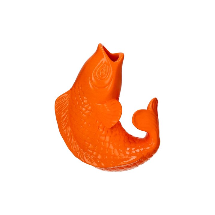 Mamsell Koi, Fisch, Vase, XS, neon orange