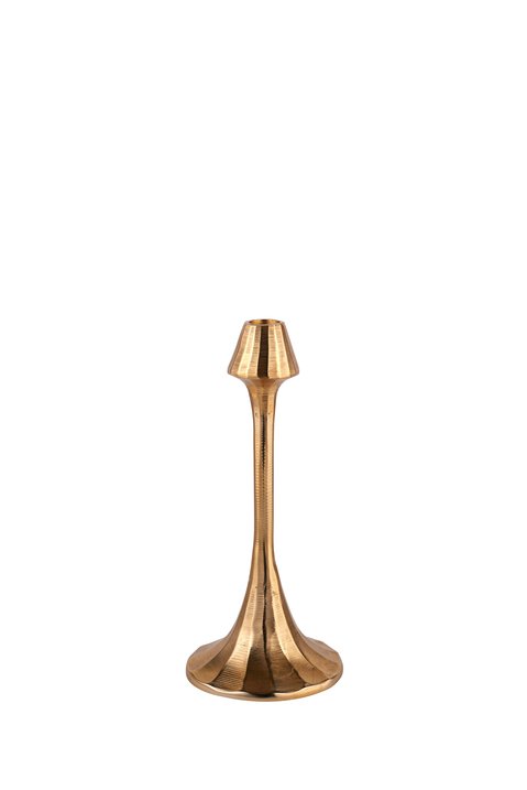 Gotham, Kerzenhalter, S, trapez, gold