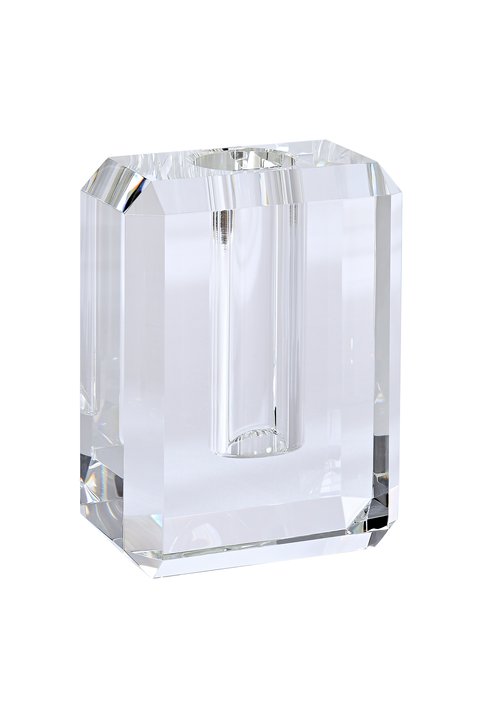 Dioptrics, Kristallglas-Vase, H20cm, transparent
