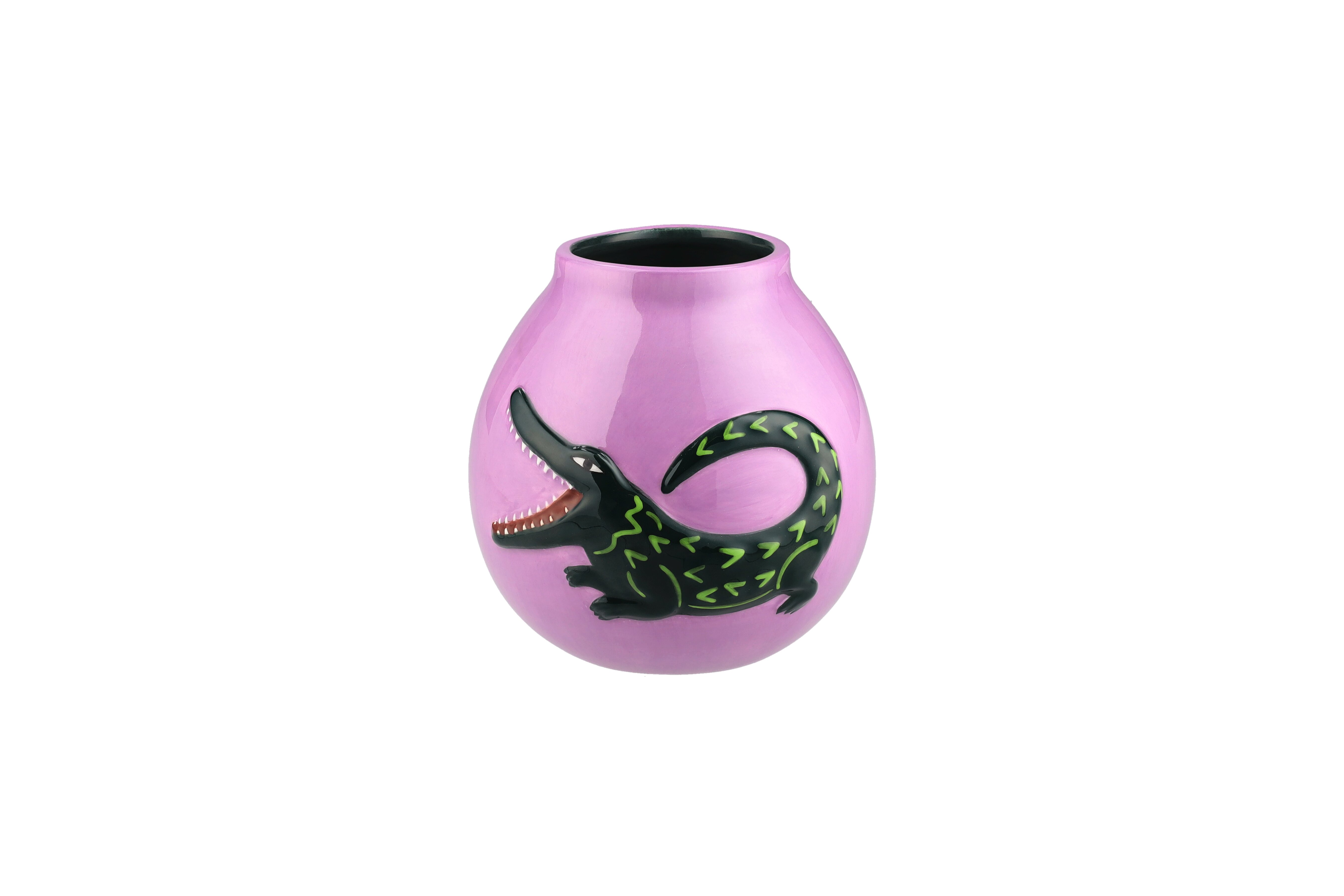 Artisan, Vase, Krokodil, S, lila
