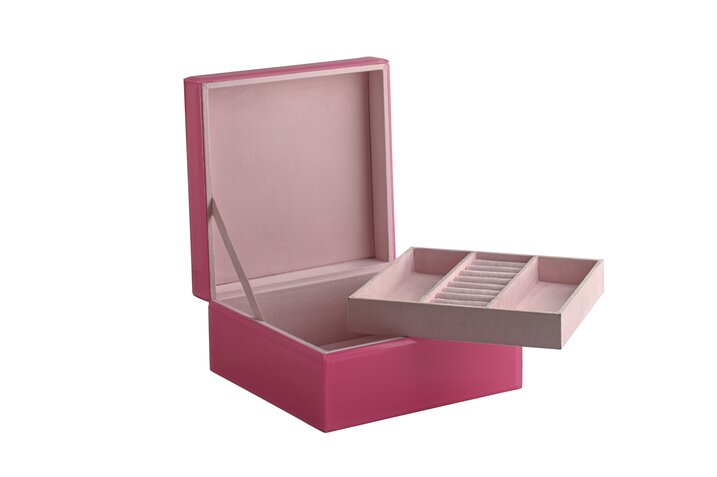 Miroir, Glasbox, M, pink