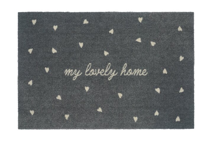 Washables, My lovely home, 50x75cm, grau