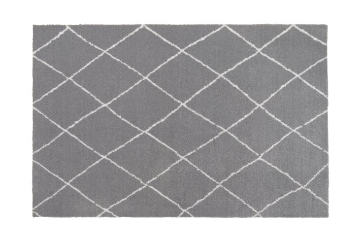 Washables, diamond pattern, 80x120cm, gray