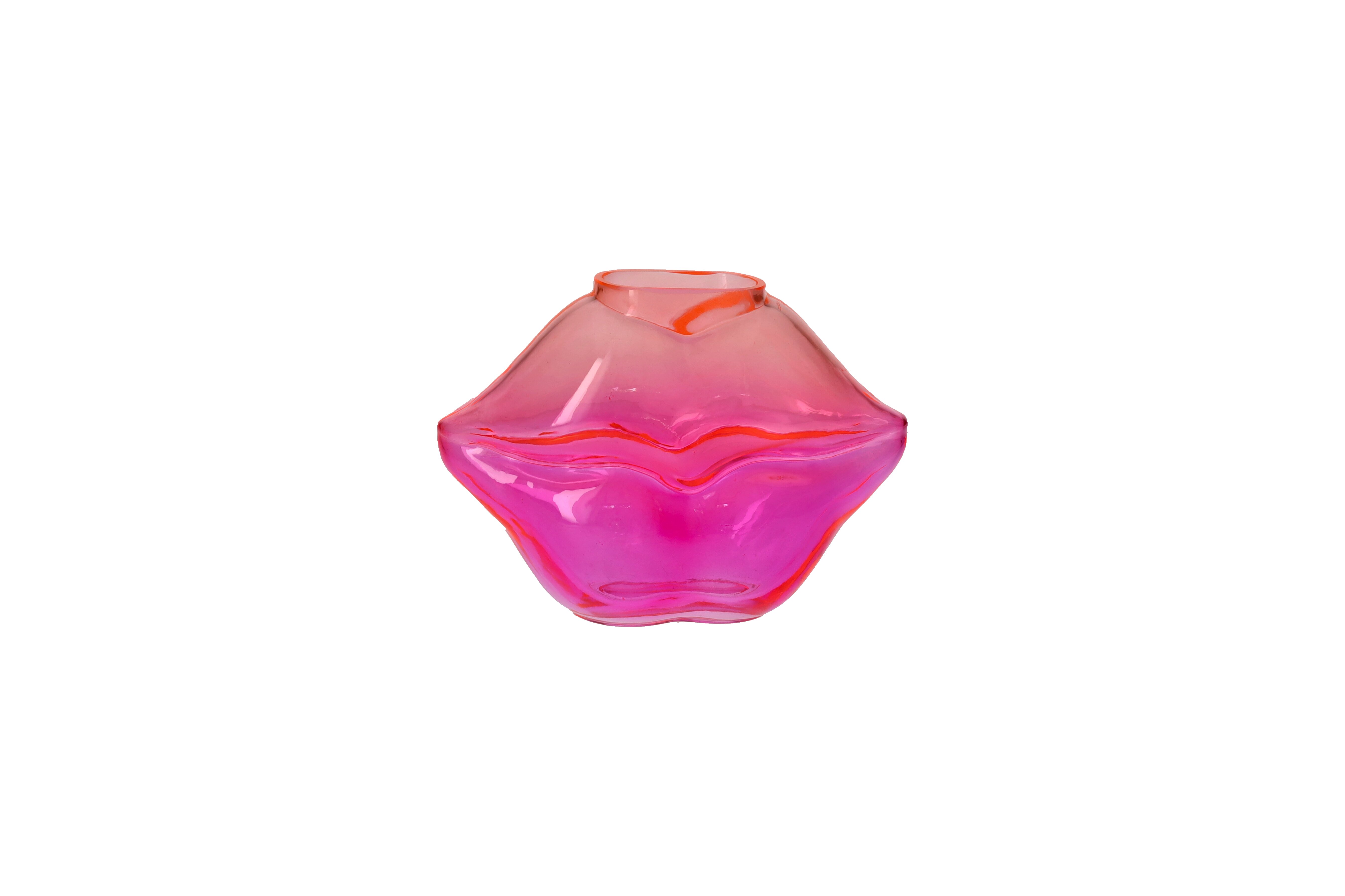 L´amour, Vase, Lippe, S,  orange, pink, gs