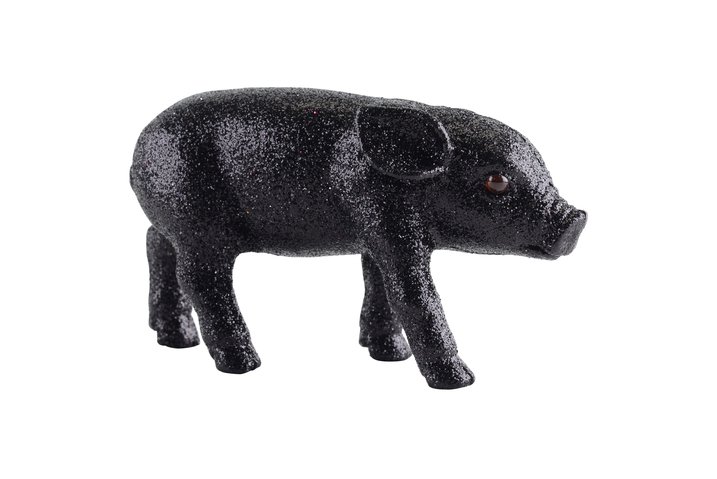 Solna glitter pig m, black