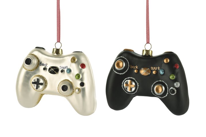 Hänger Controller, 2fach sortiert, weiß/schwarz