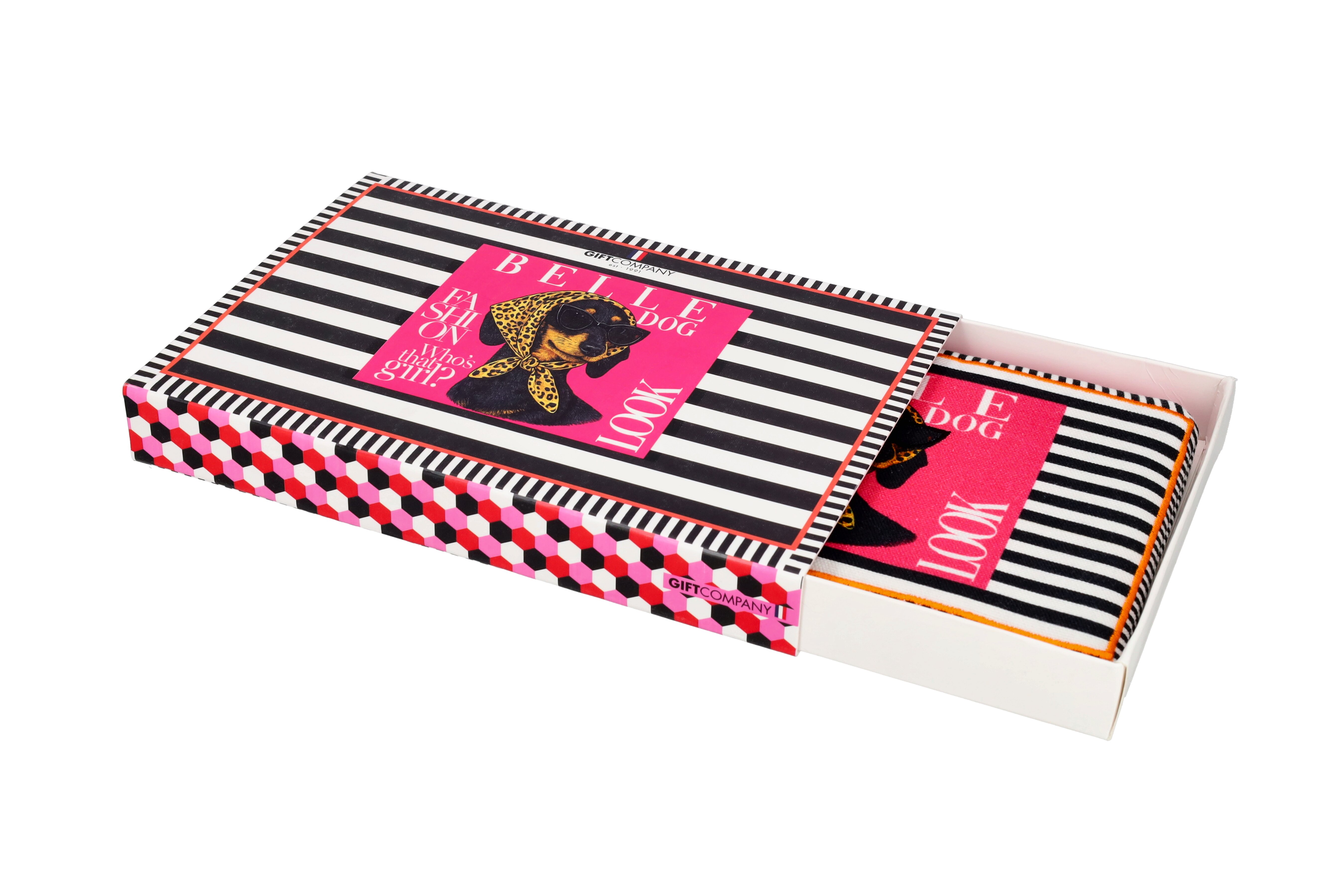 Elodie, Kosmetiktasche L, Motiv: Belle Dog