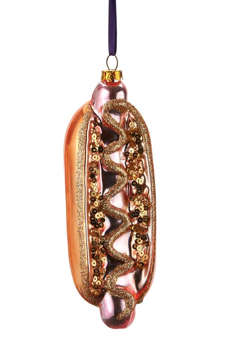 Hänger Hot Dog, gold