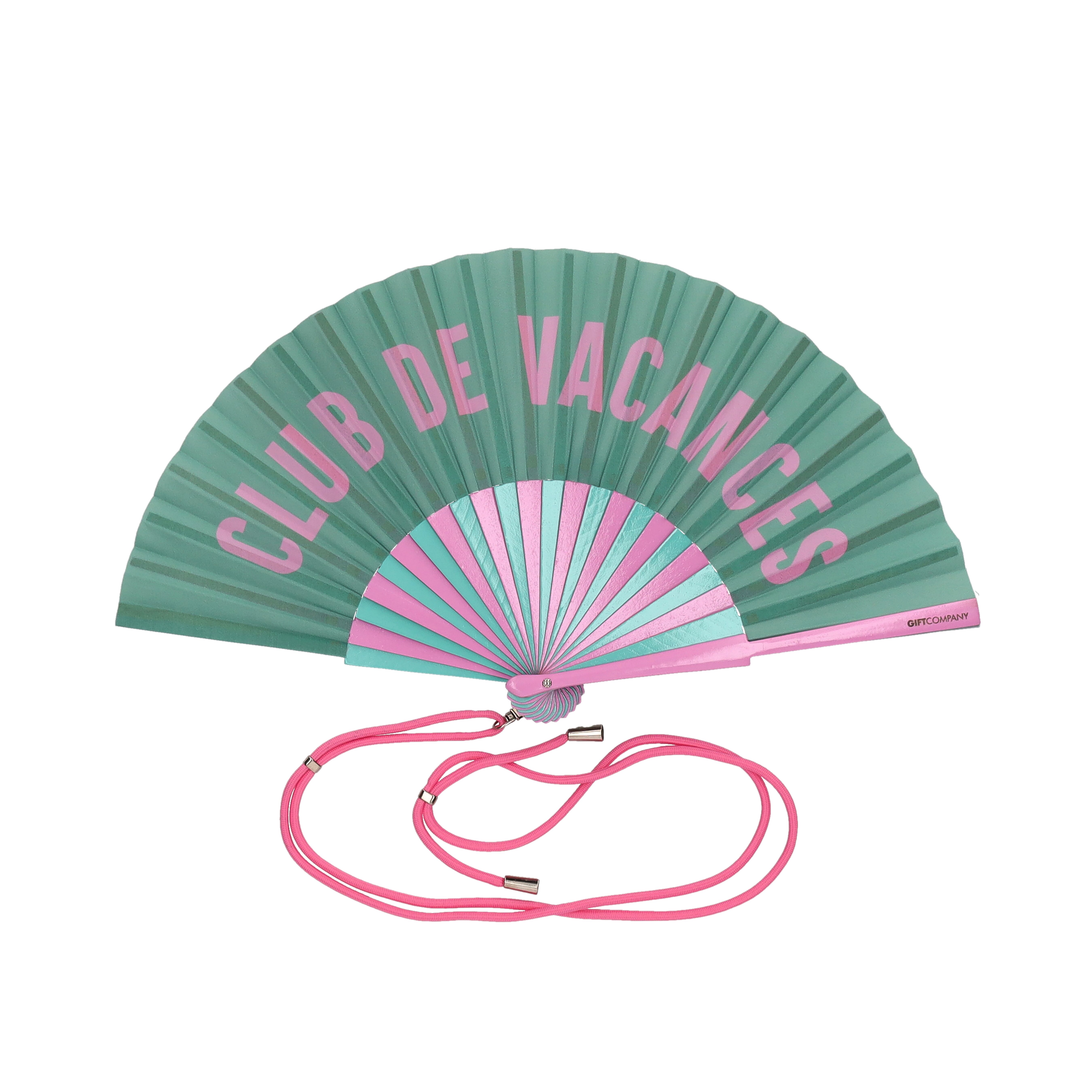 Fififan, Fan, 23cm, motive: club de vacances, light green