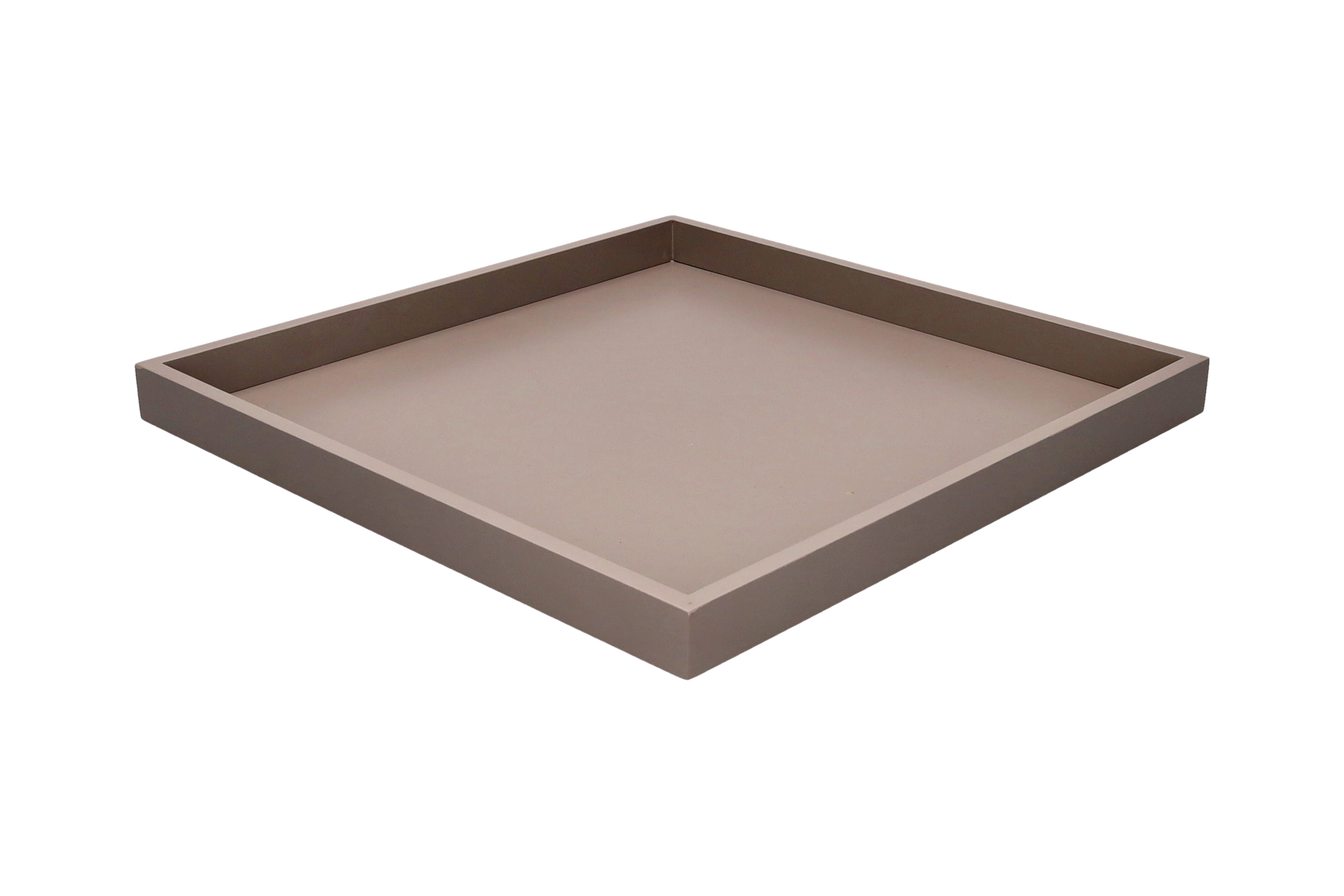 Neo, Tablett, quadratisch (32x2,5x32cm), 2 farbig, sandstone/grau