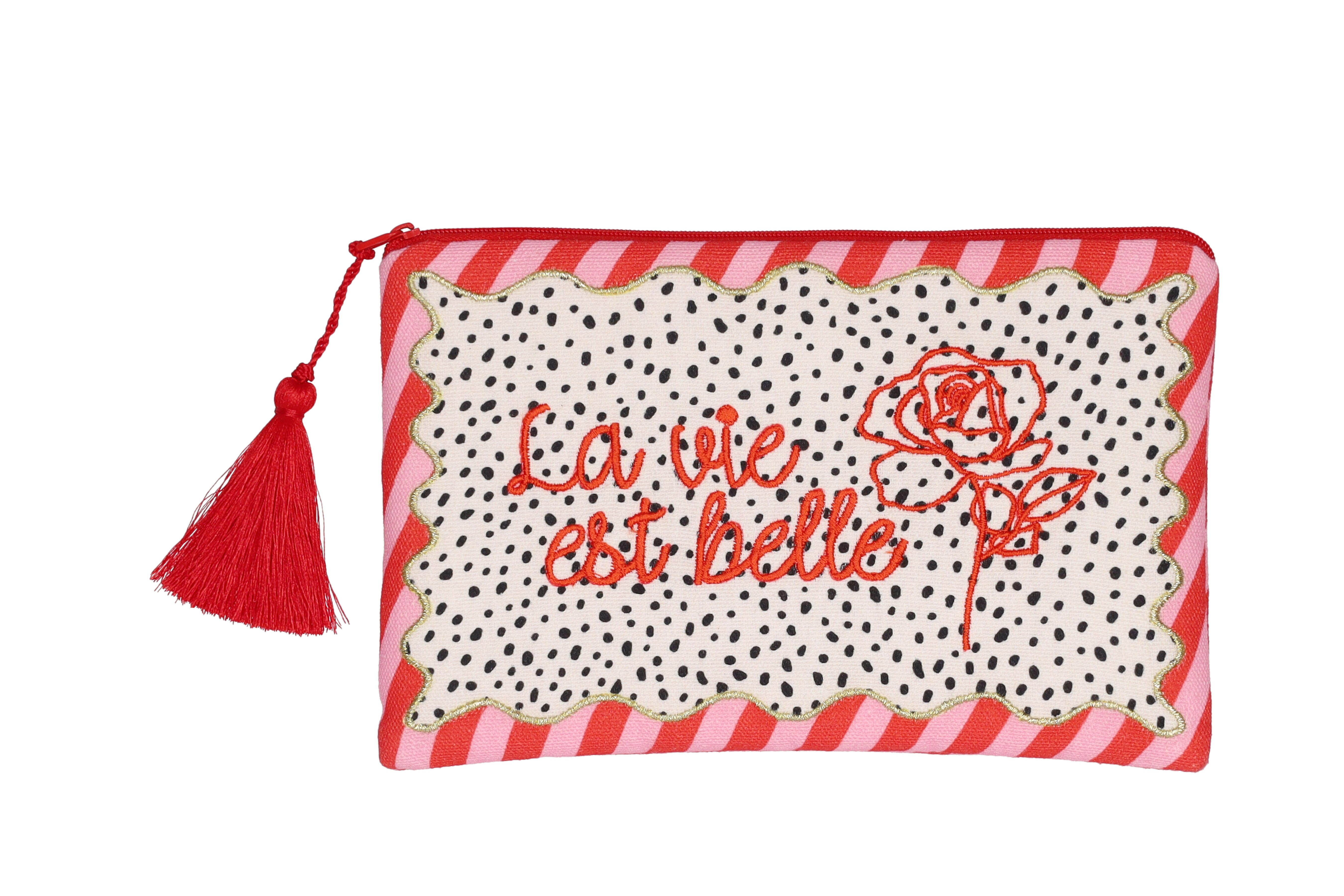 Elodie, Kosmetiktasche L, Motiv: La vie est belle