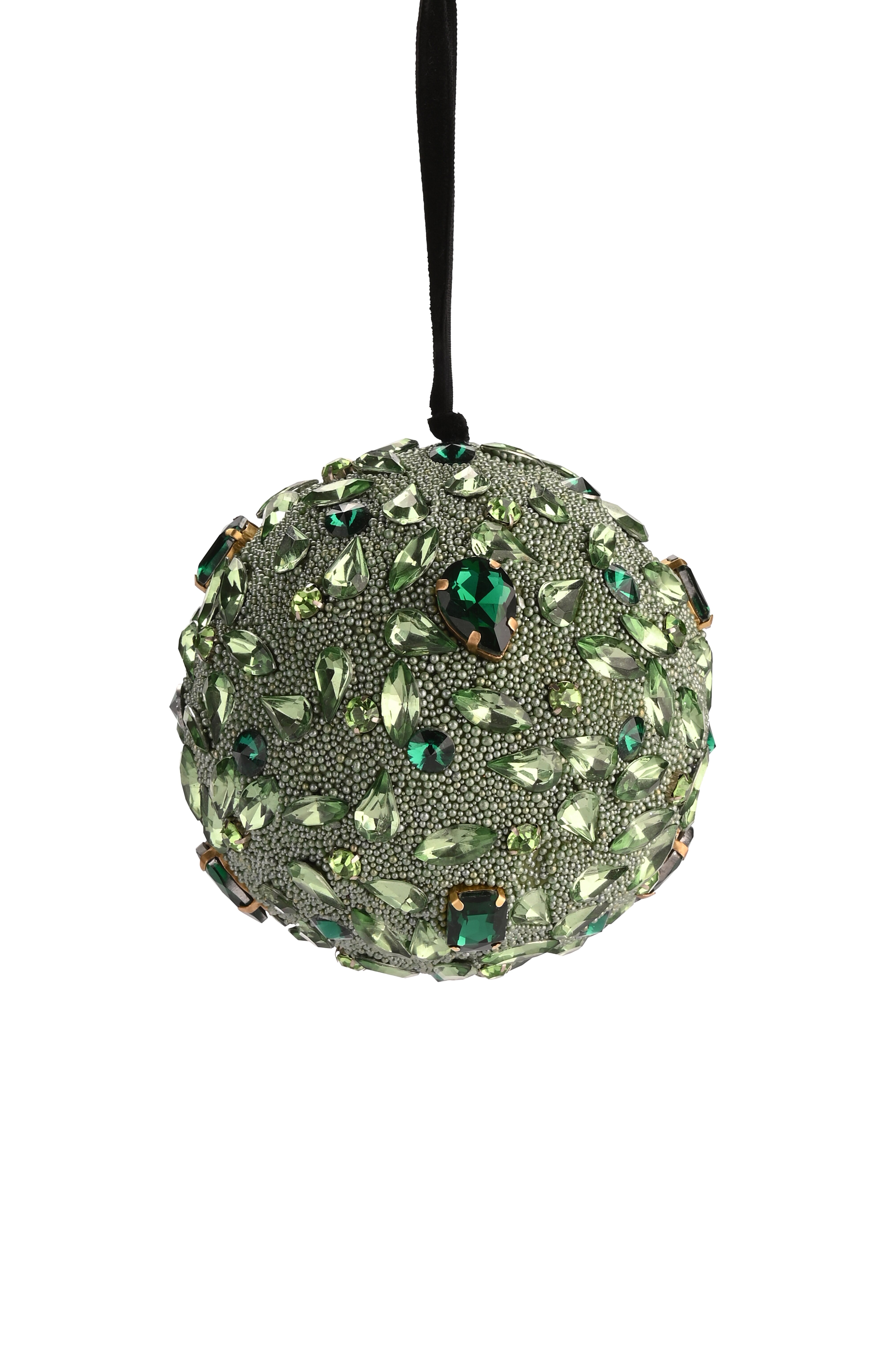 Opium, Weihnachtskugel, 10cm, grün