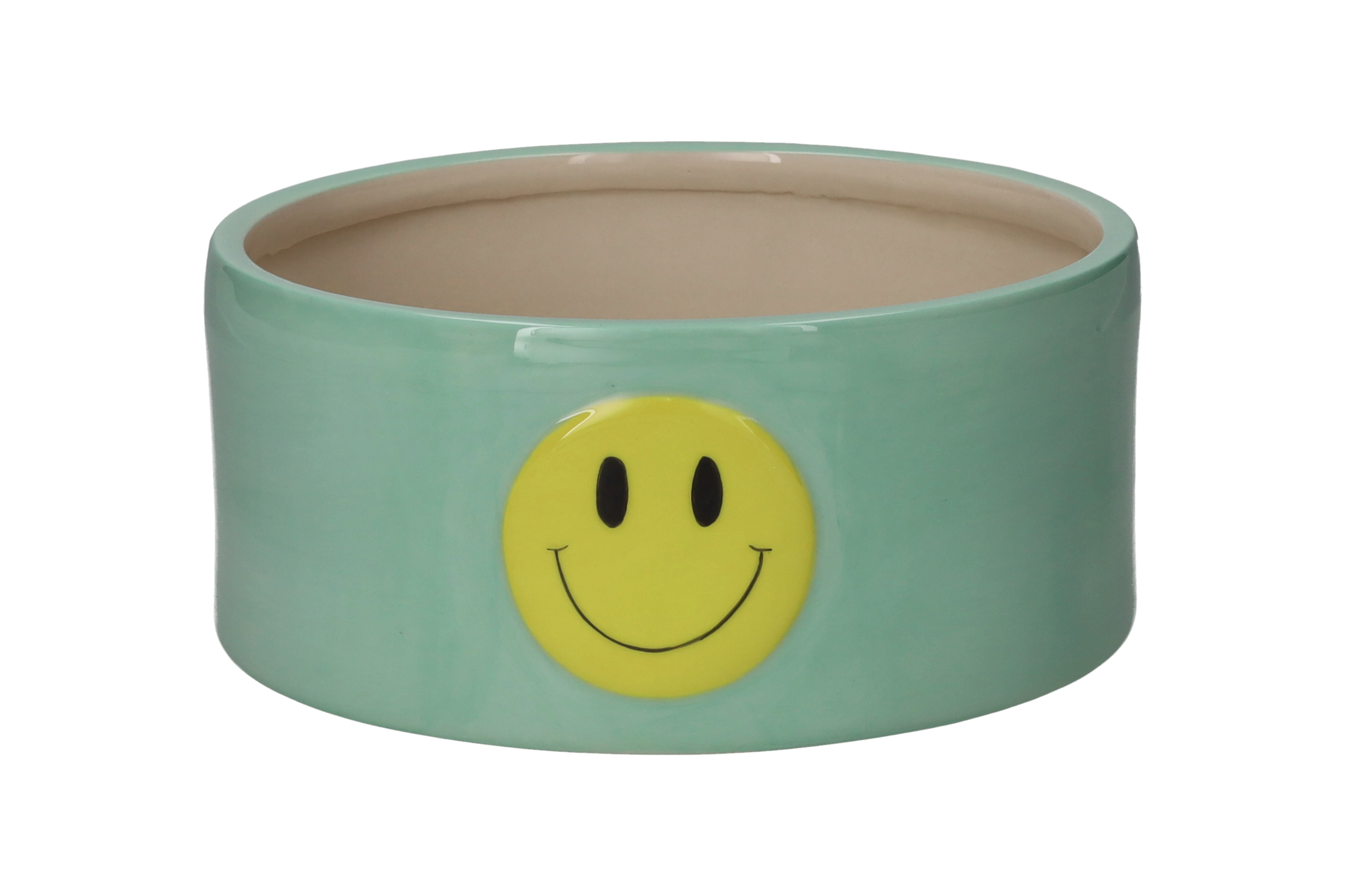 Love Pets, Futternapf, M, Motiv: Smile, türkis