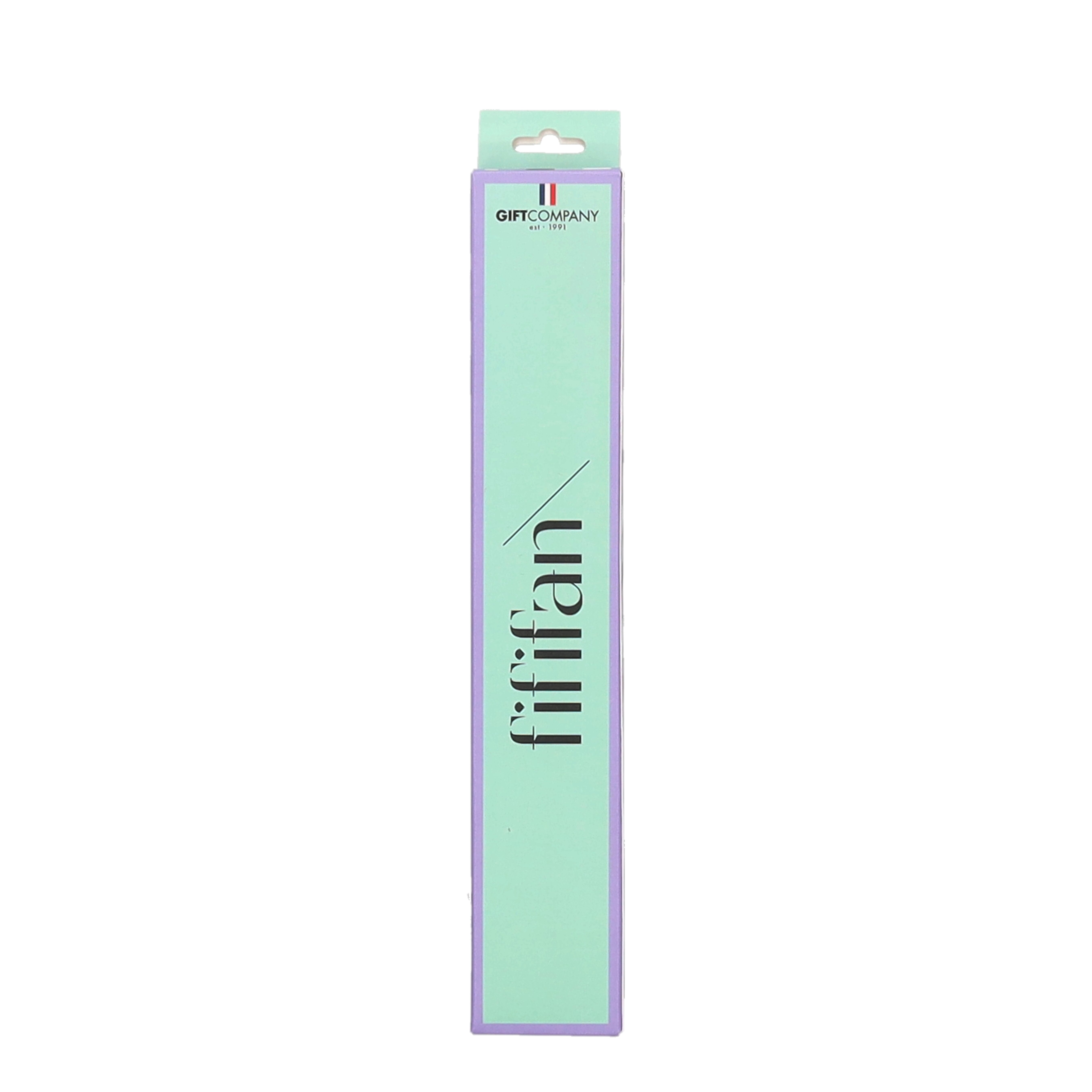 Fififan, Fan, 23cm, motive: smile, grey