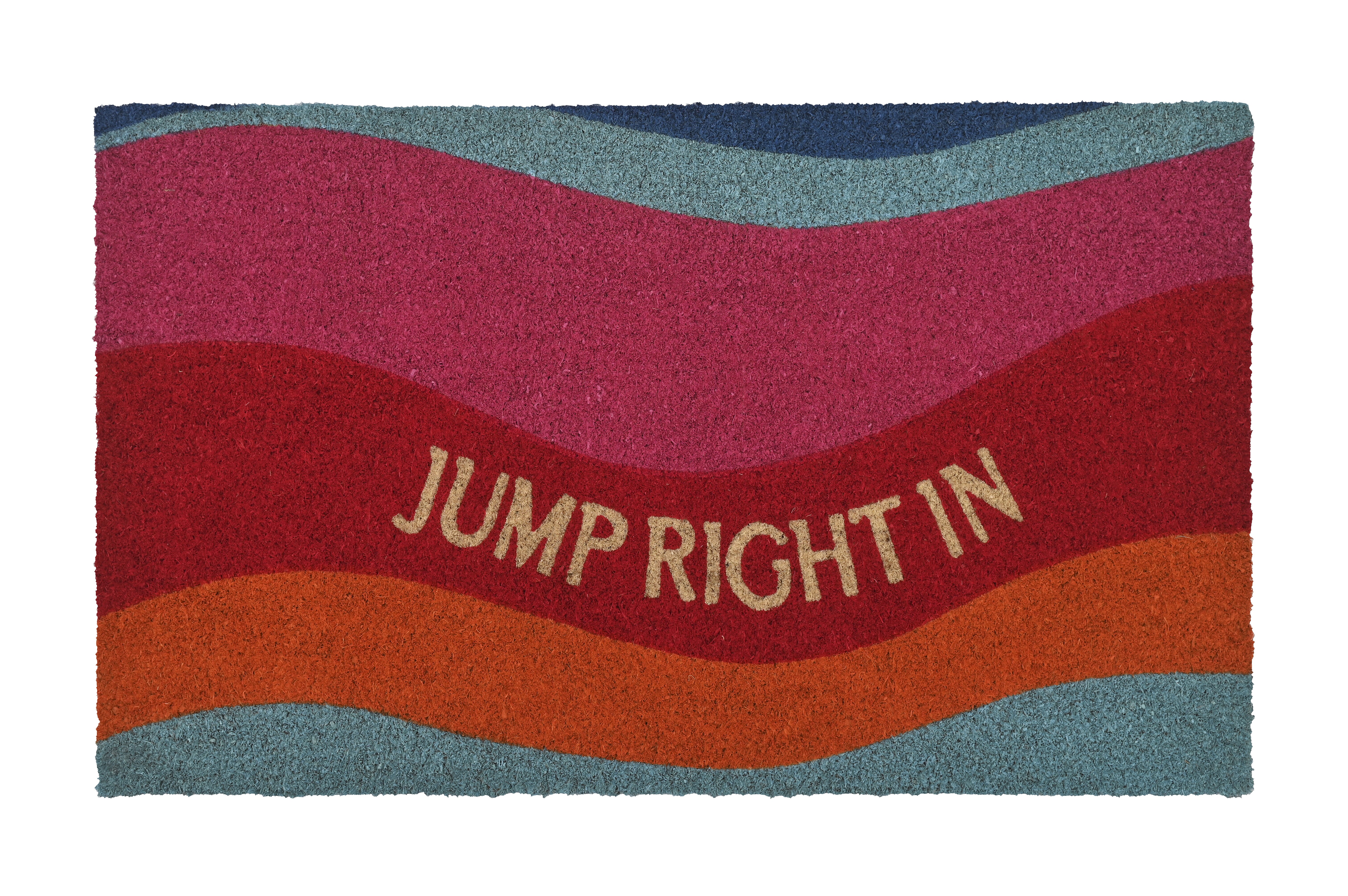 Fussmatte, Jump right in, mehrfarbig