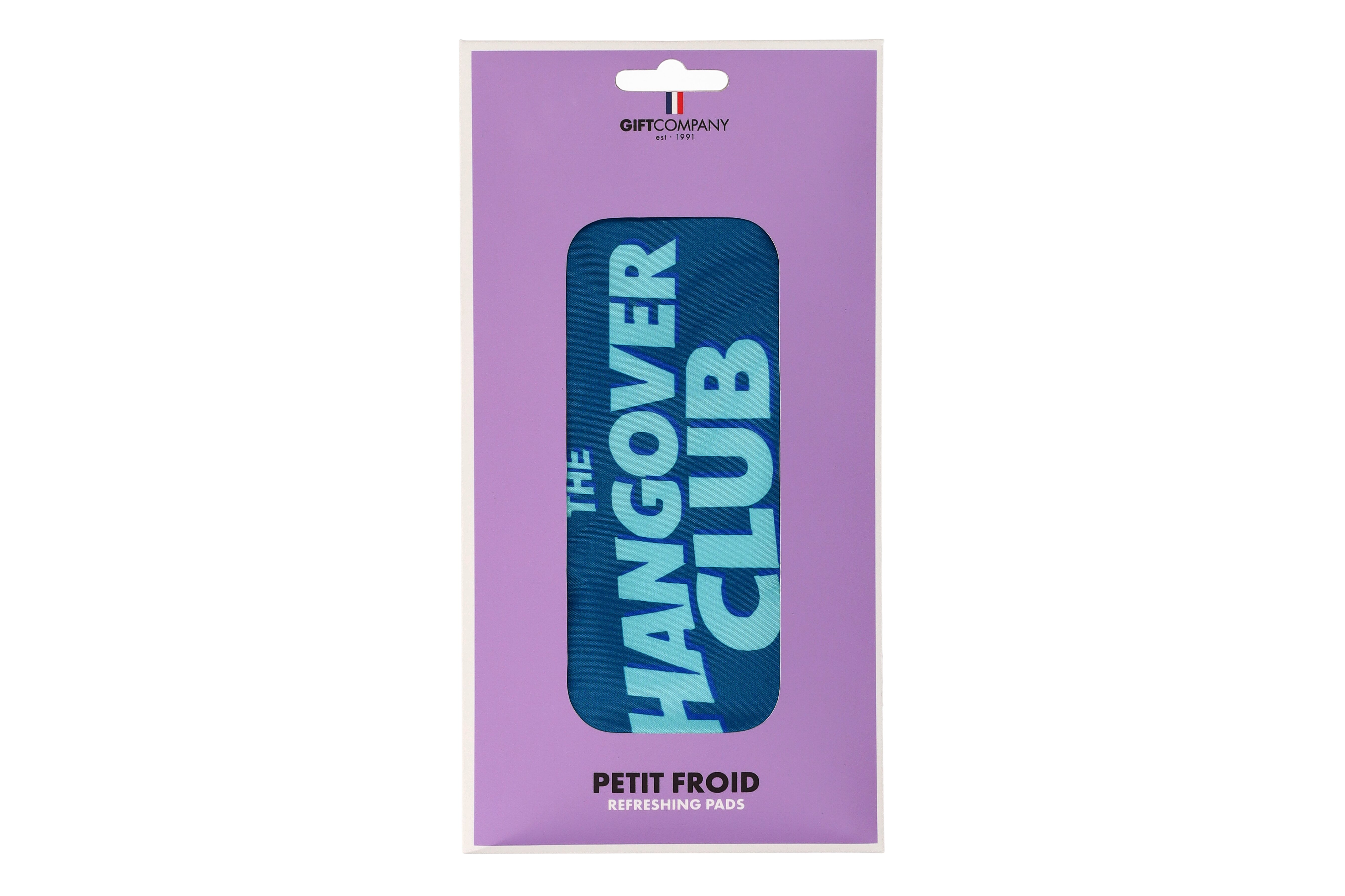 Petit Froid, Erfrischungskissen M, Motiv: The hangover club, dunkles türkis  ,