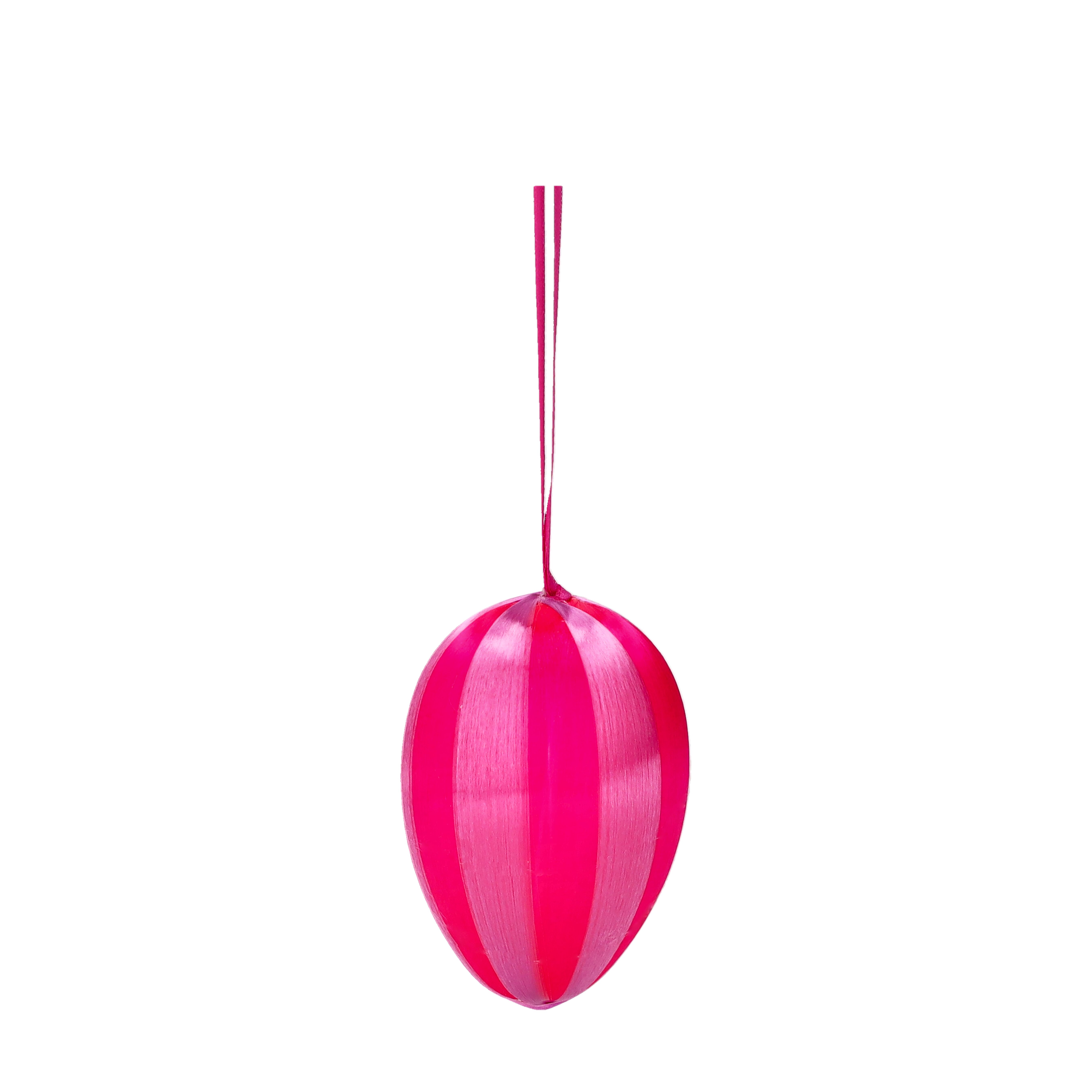Chinois, Hänger Ei, 7cm, neon pink/rosa