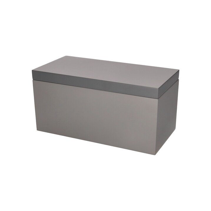 Neo, Box, M(13x13x26cm), 2 farbig, grau/dunkelgrau