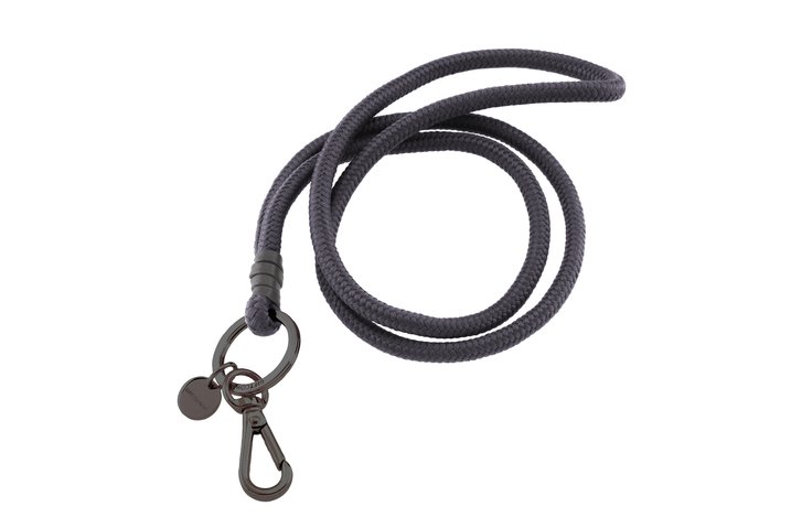 Metropolitan Lanyard, schwarz, mit Karabiner