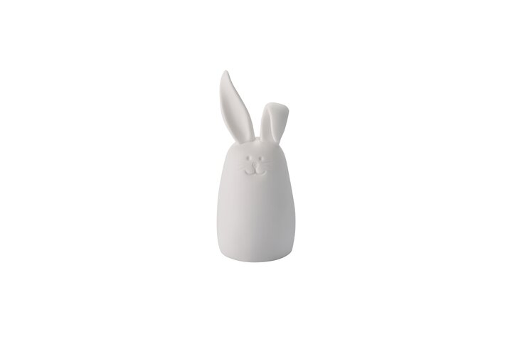 Nerdy, deco bunny S, porcelain, white