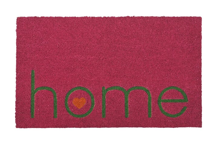 Fussmatte, Home, pink