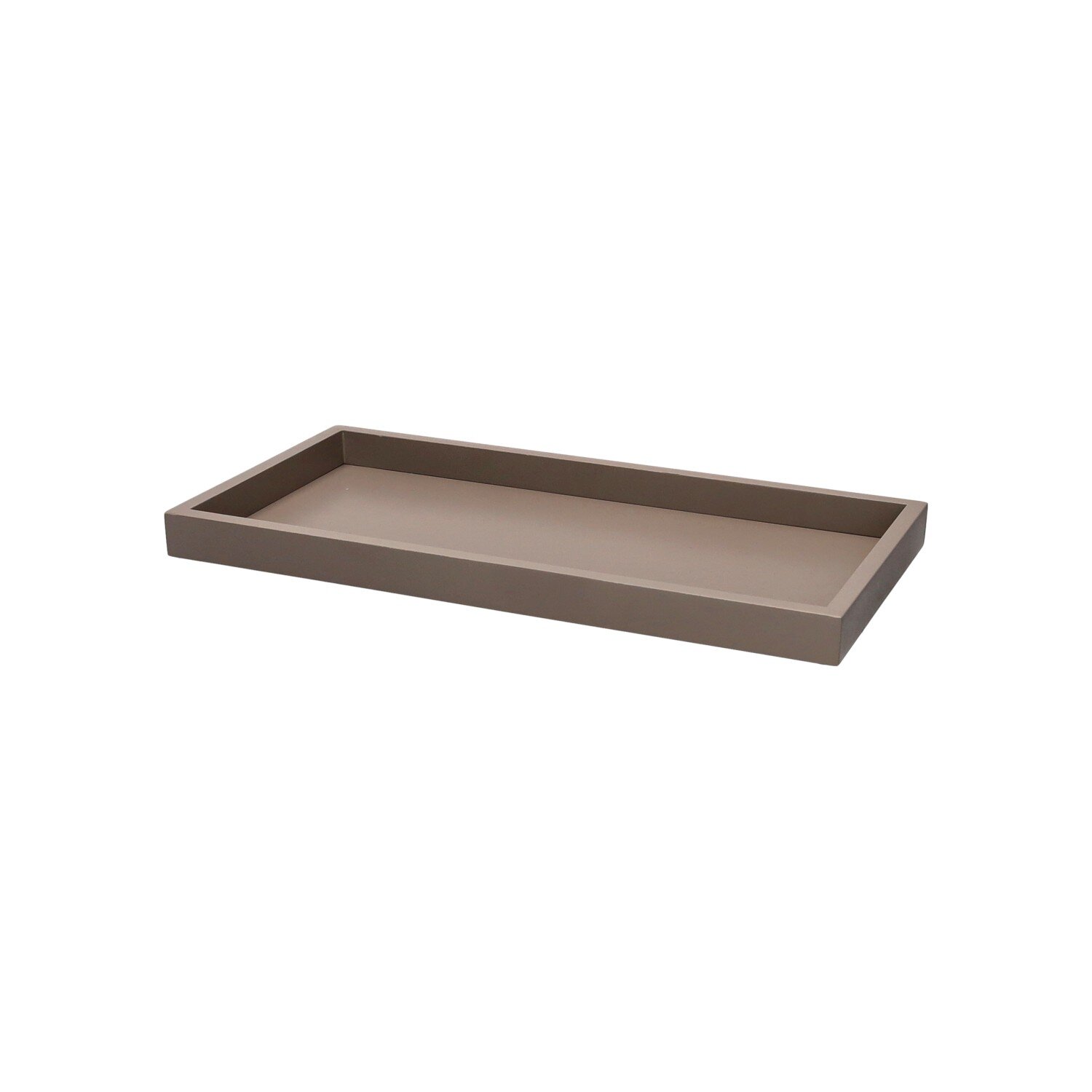 Neo, Tablett, rechteckig (30x2x15cm), 2 farbig, sandstone/grau