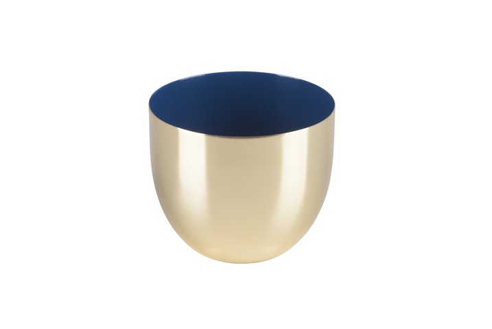 layer bowl, S, midnight blue/gold