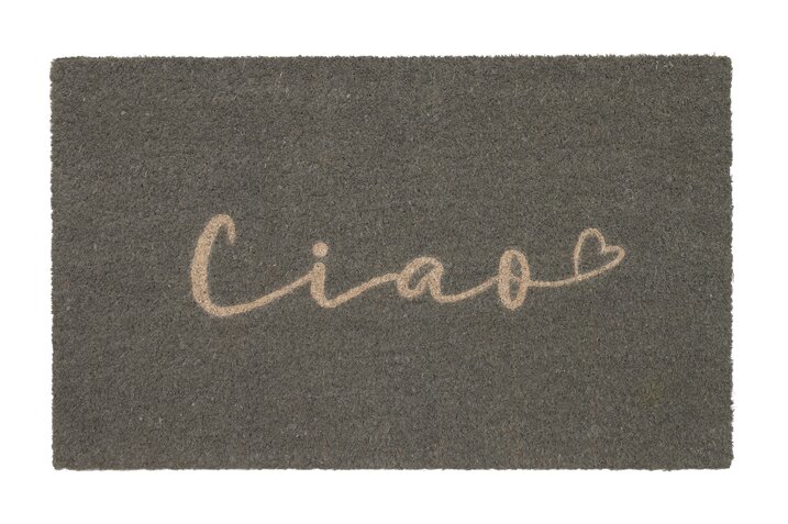 doormat, Ciao, gray