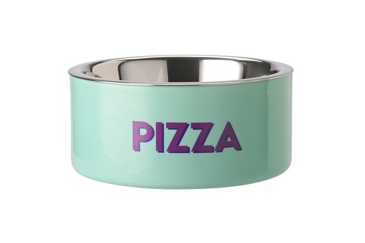 Love Pets, bowl, M, motive: Pizza, mint