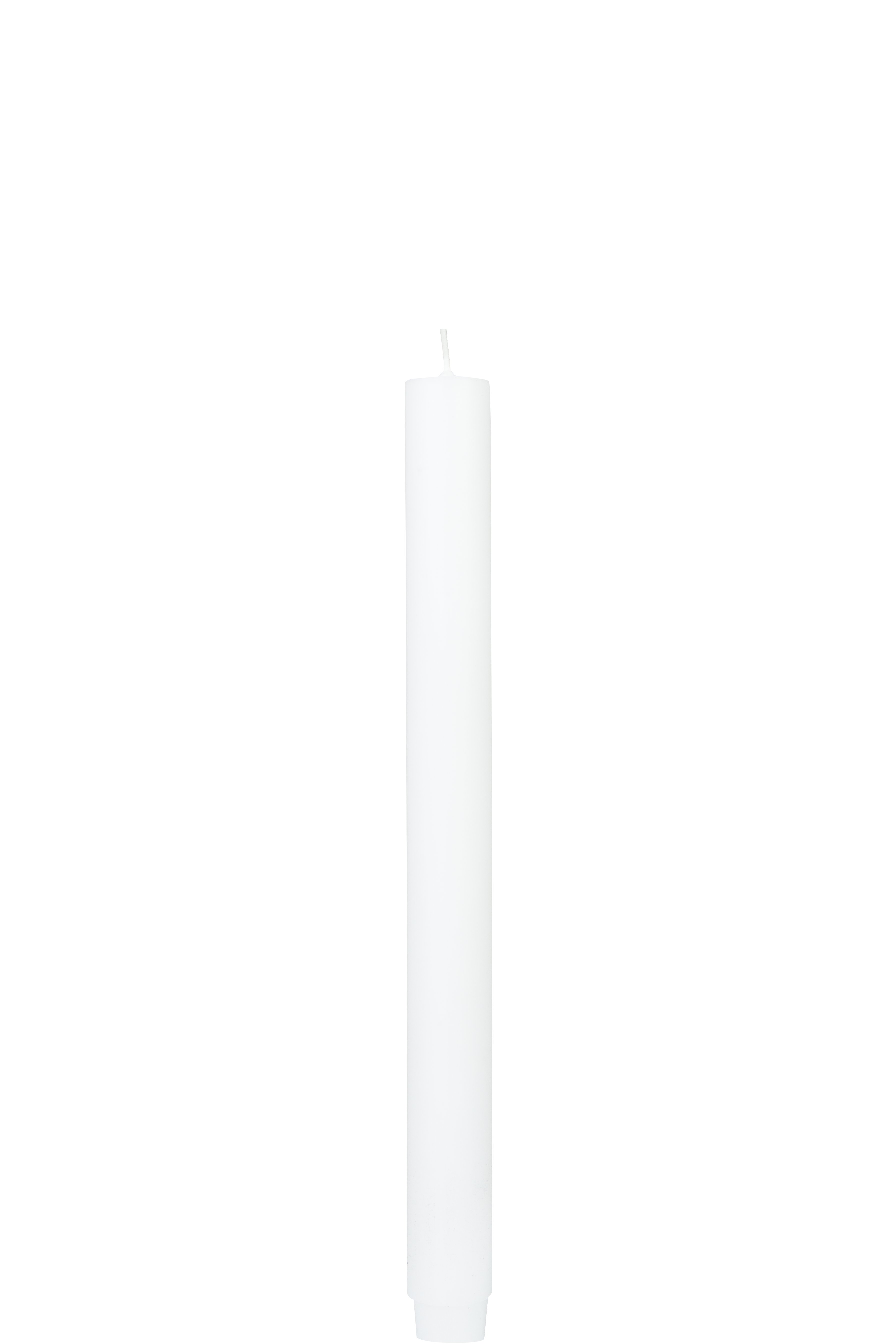 Stabkerze, L29cm, weiß