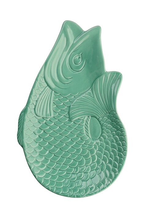 Monsieur Carafon, Fisch, Dekoteller, M, mint cream