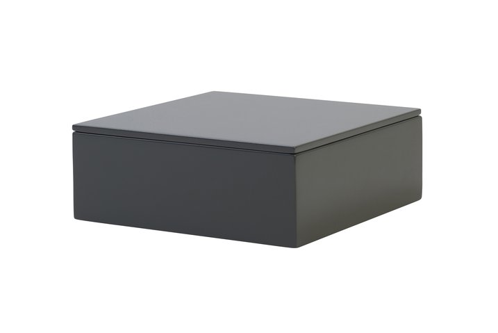 Spa, Box, S (19x19x7cm), graphite
