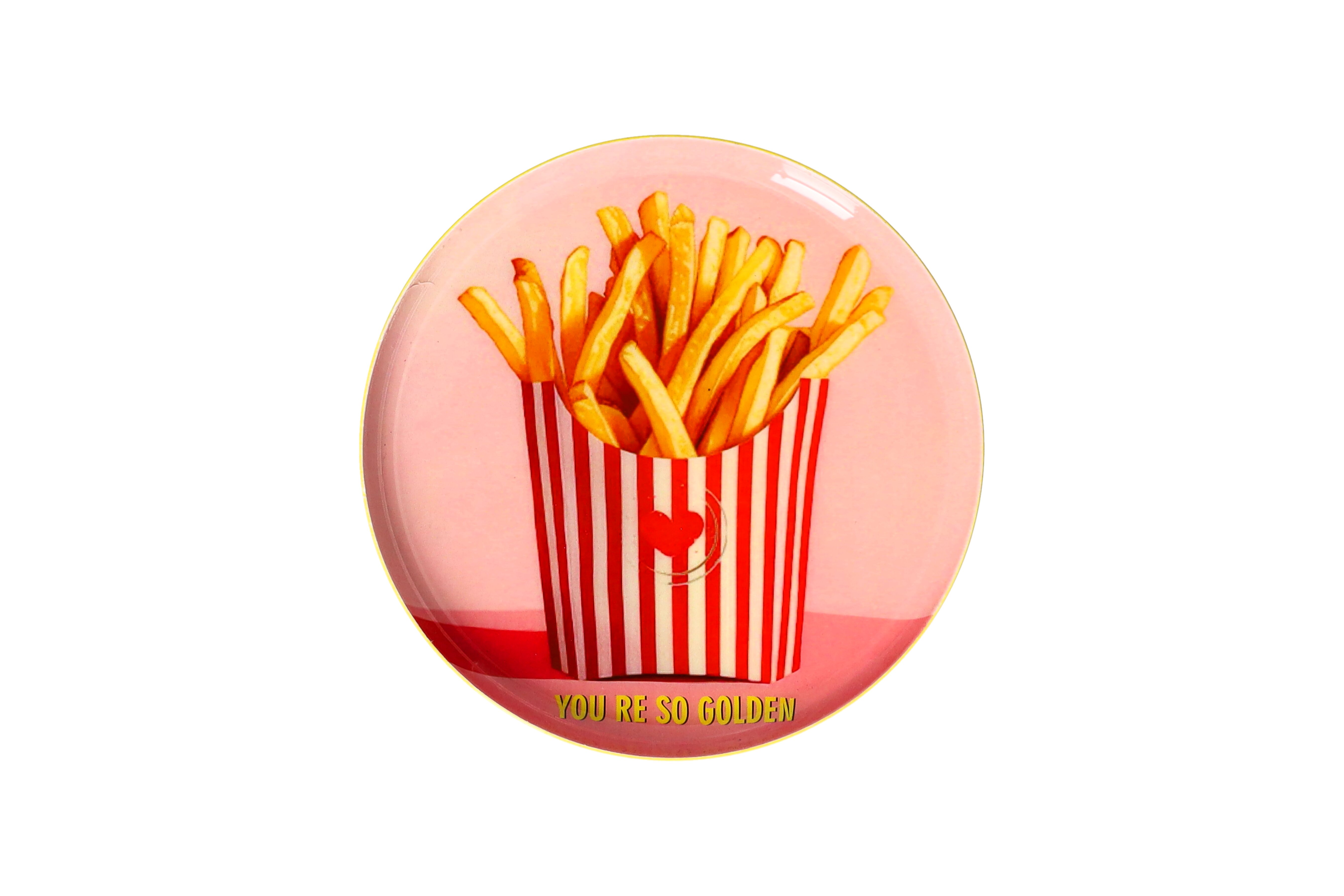 Love Trays, Dekotablett, XS, Motiv: You´re so golden, rosa