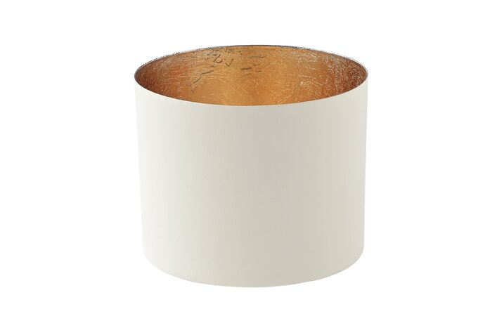 Chennai, votive L, white/gold