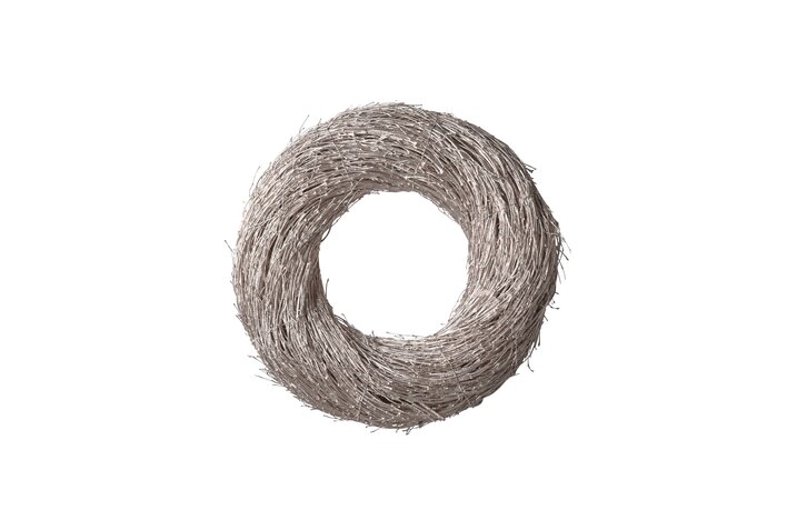 Hey, Kranz, M, D43cm, silber