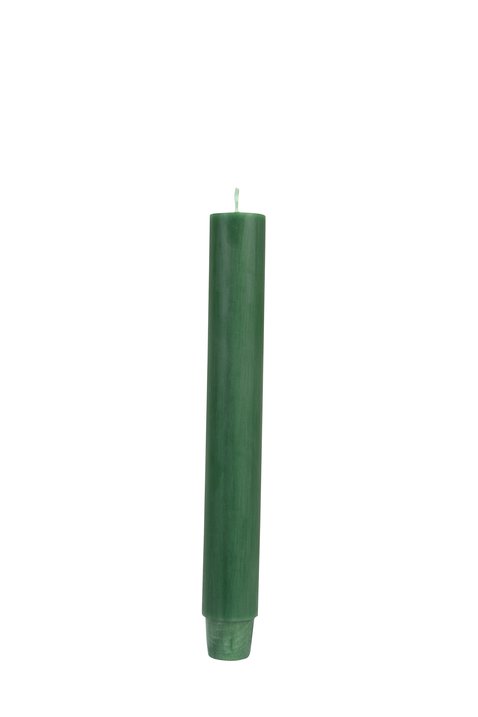 Taper Candle, L20cm, green