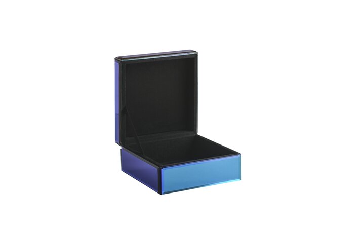 Miroir, Spiegelbox, S, blau