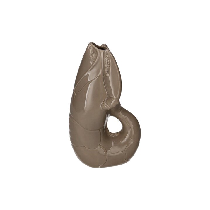 Madame Crevette, Hummer, Vase, S, sandstone