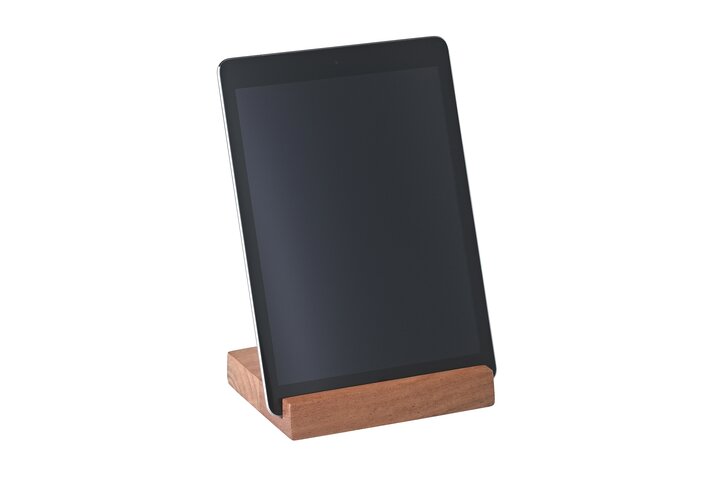 Bento, tablet holder, acacia wood, nature