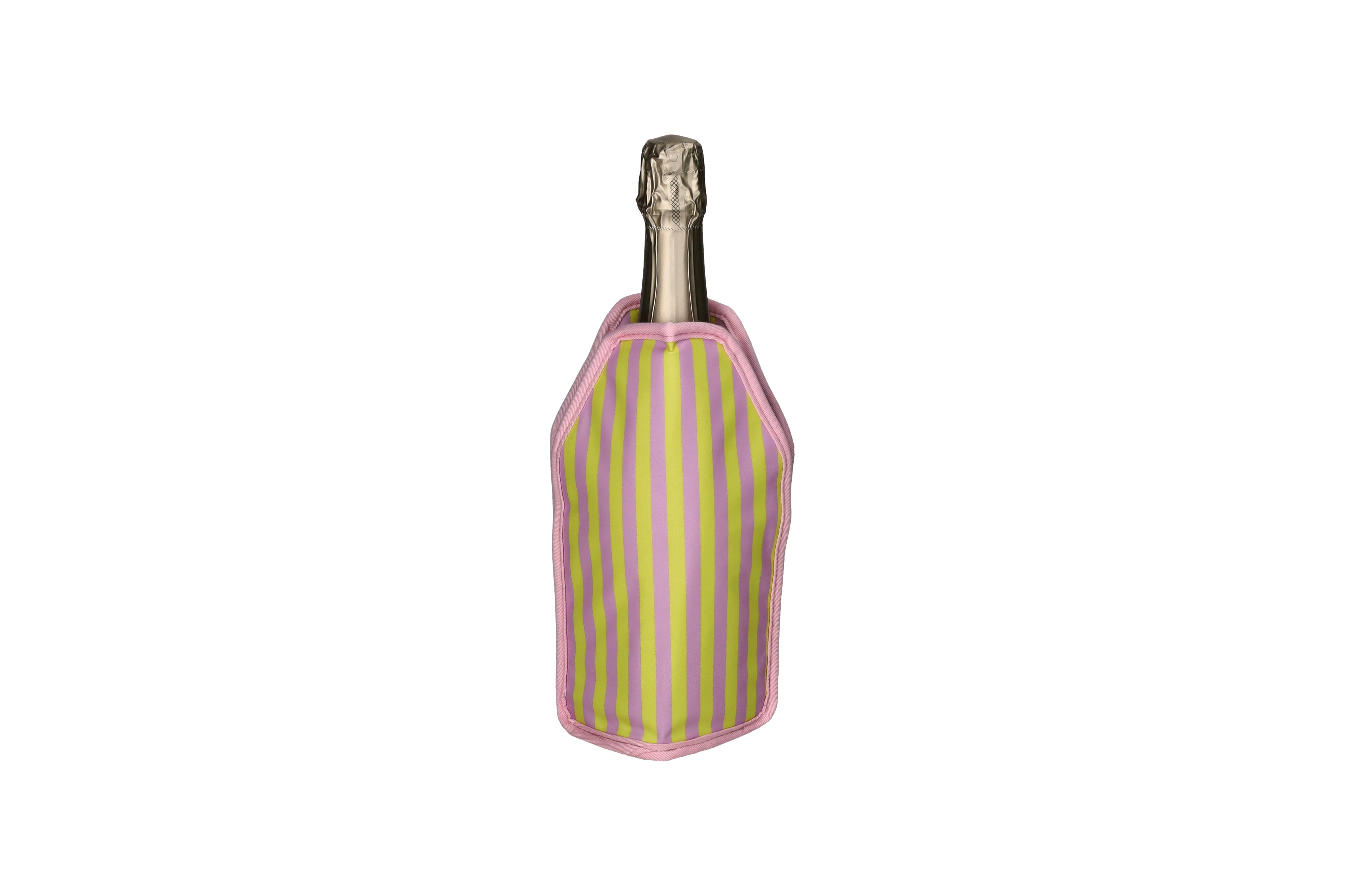 Froid, Kühlmanschette, Motiv: Zitrone, pink/gelb
