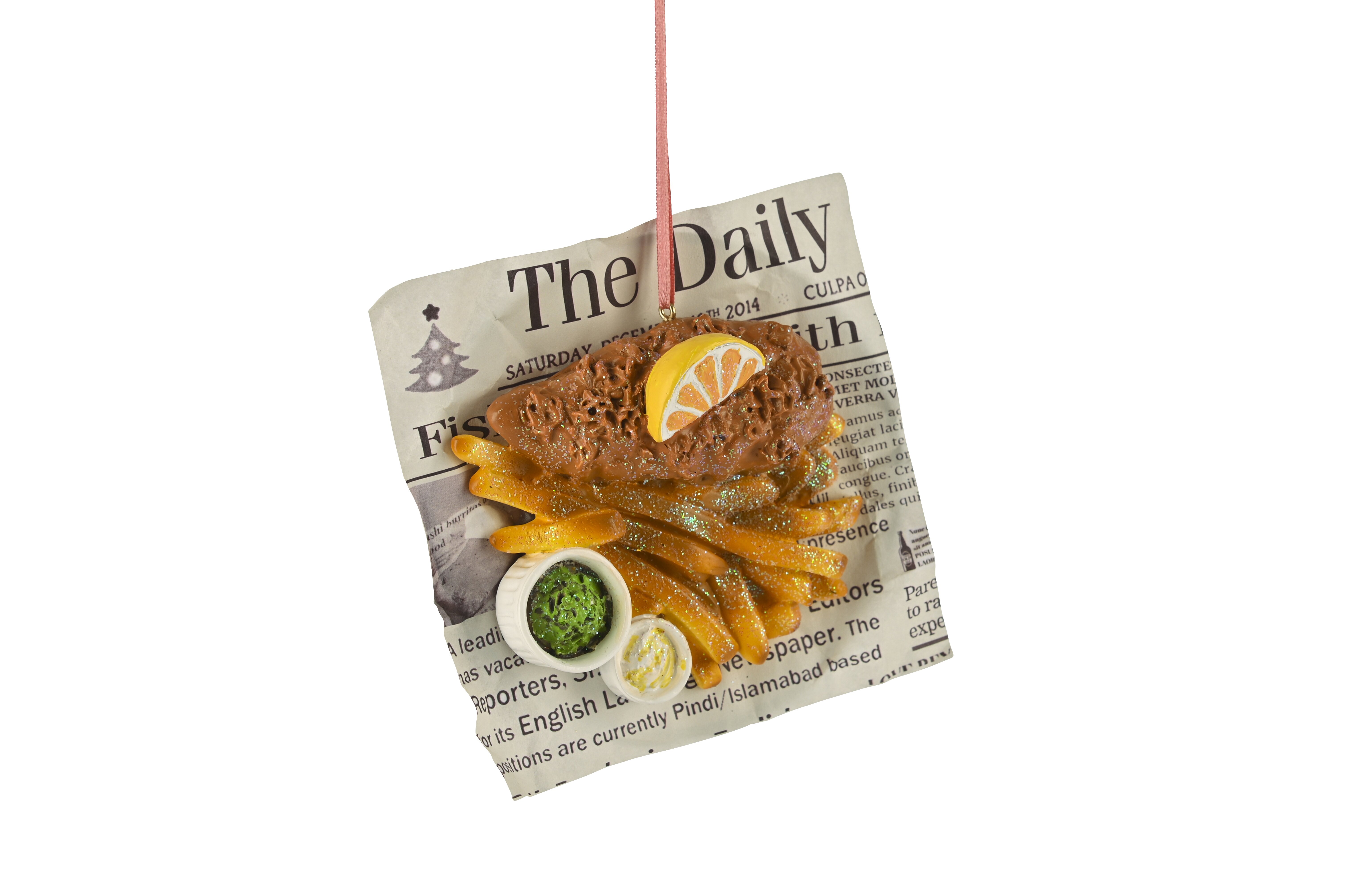 Hänger Fish & Chips, mehrfarbig