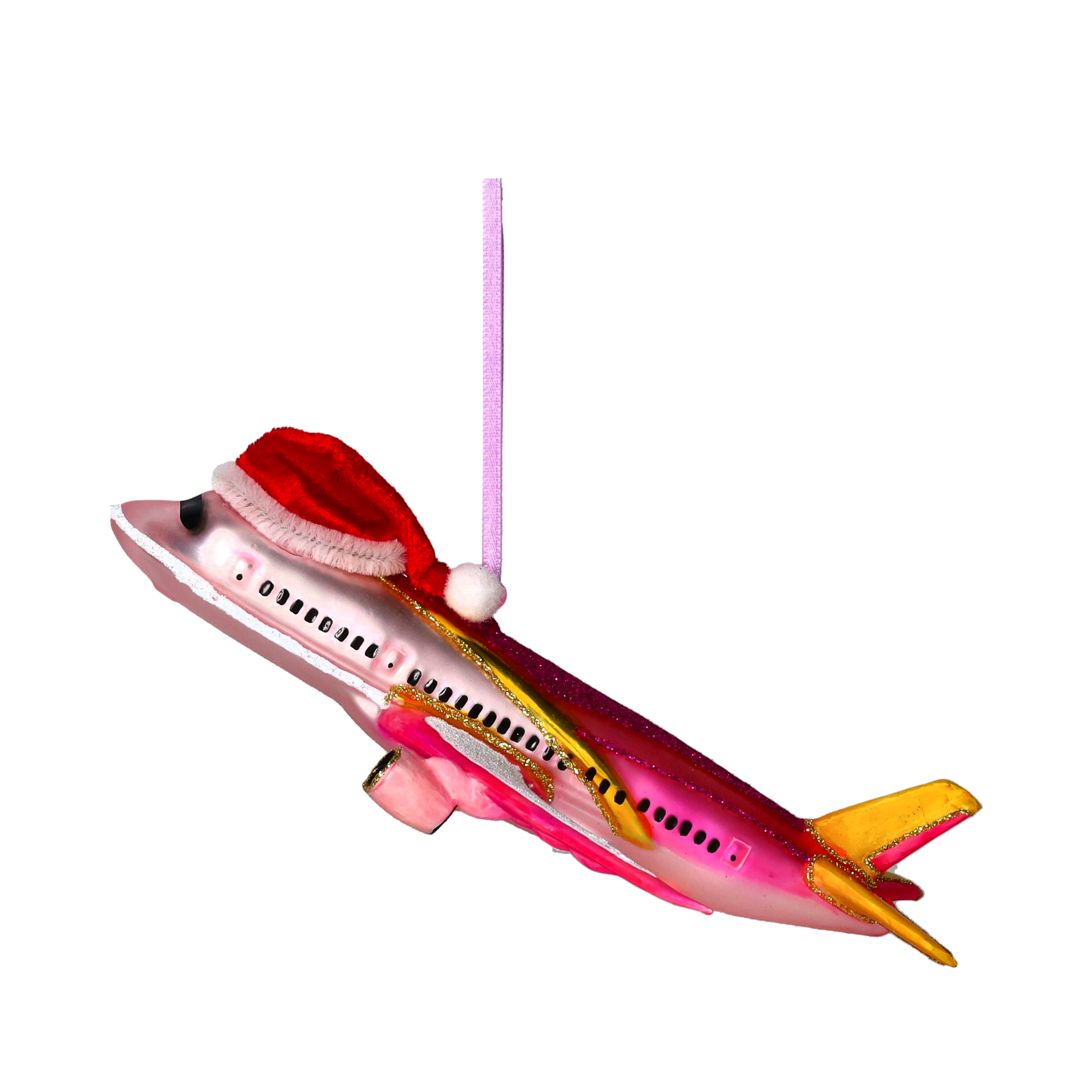 Hanger airplane, pink
