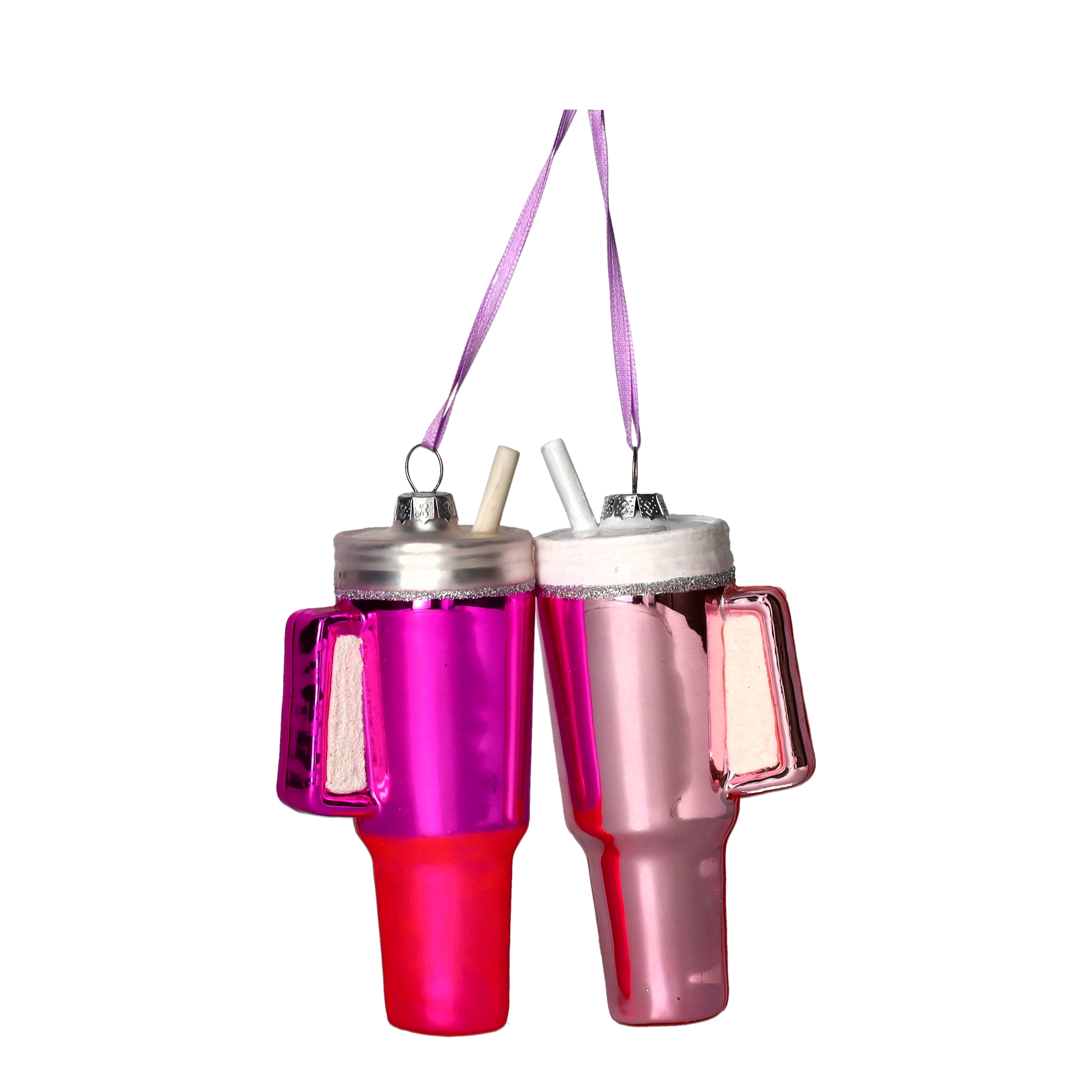 Hänger Travel Mug, 2fach sortiert