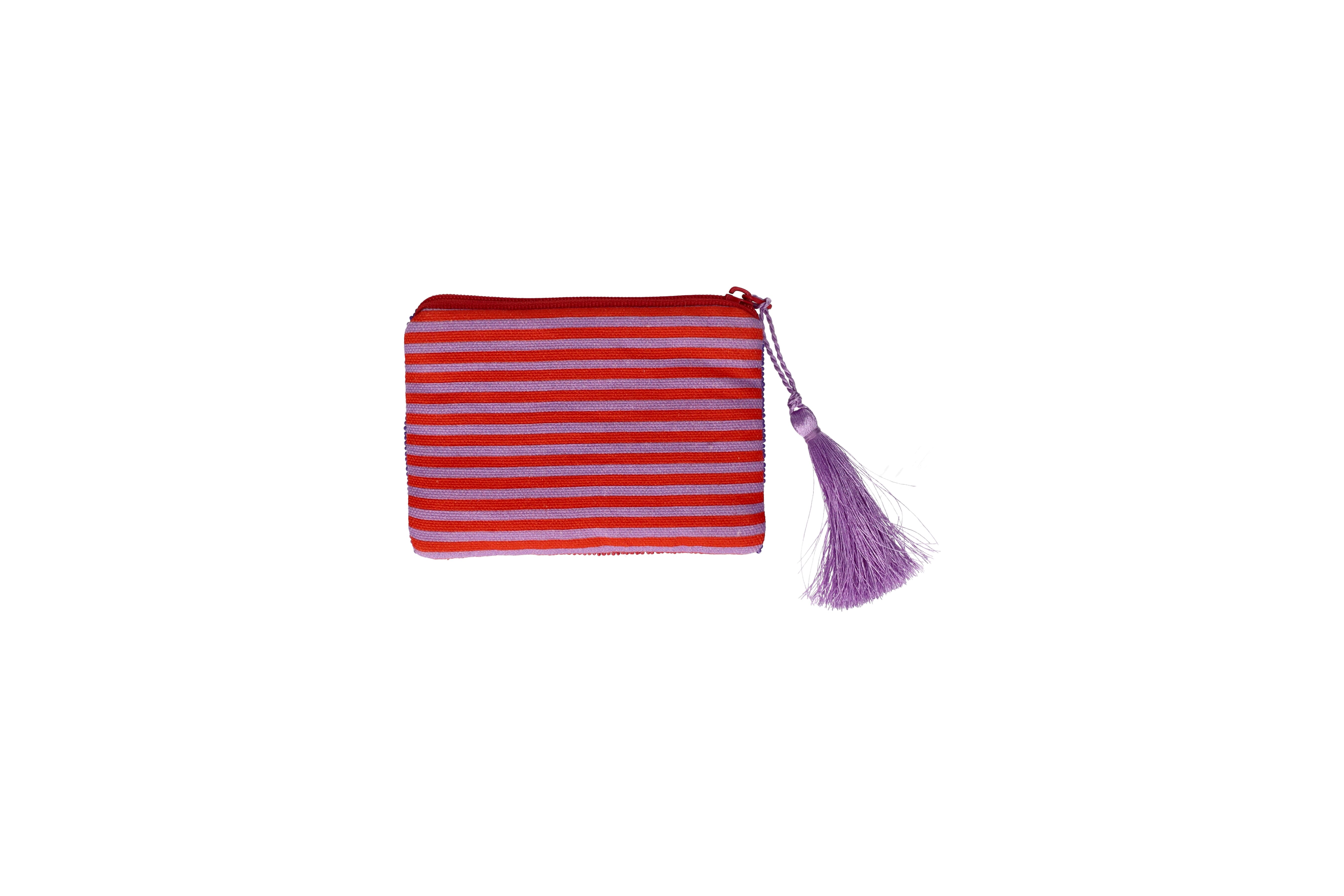 Elodie, cosmetic bag, XS, motive: lips, red/purple