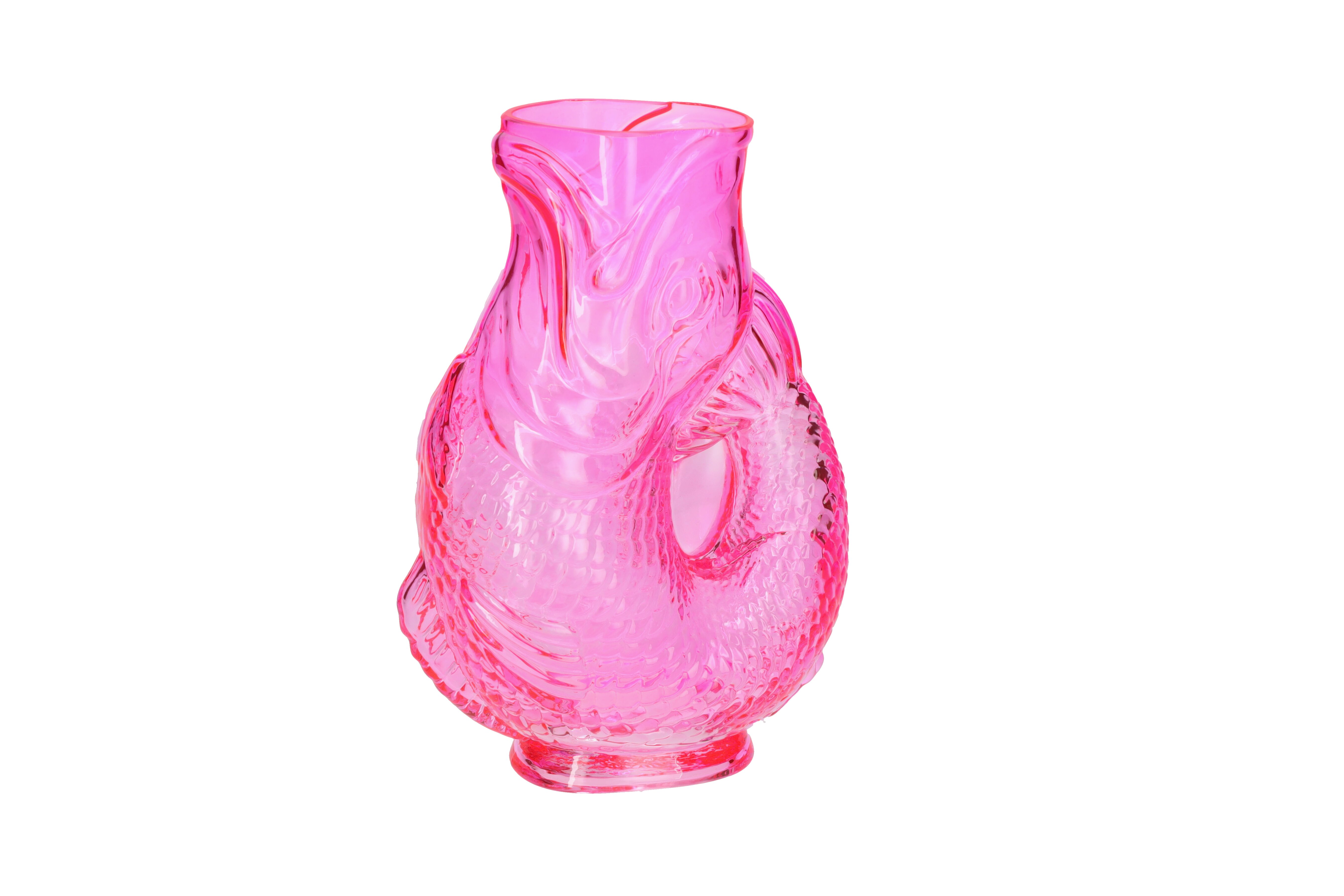 Jacquard, Fischvase S(H24cm), pink, gs