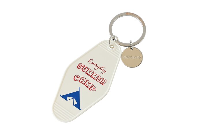 Key club by GC, Summer Camp, keyring, white