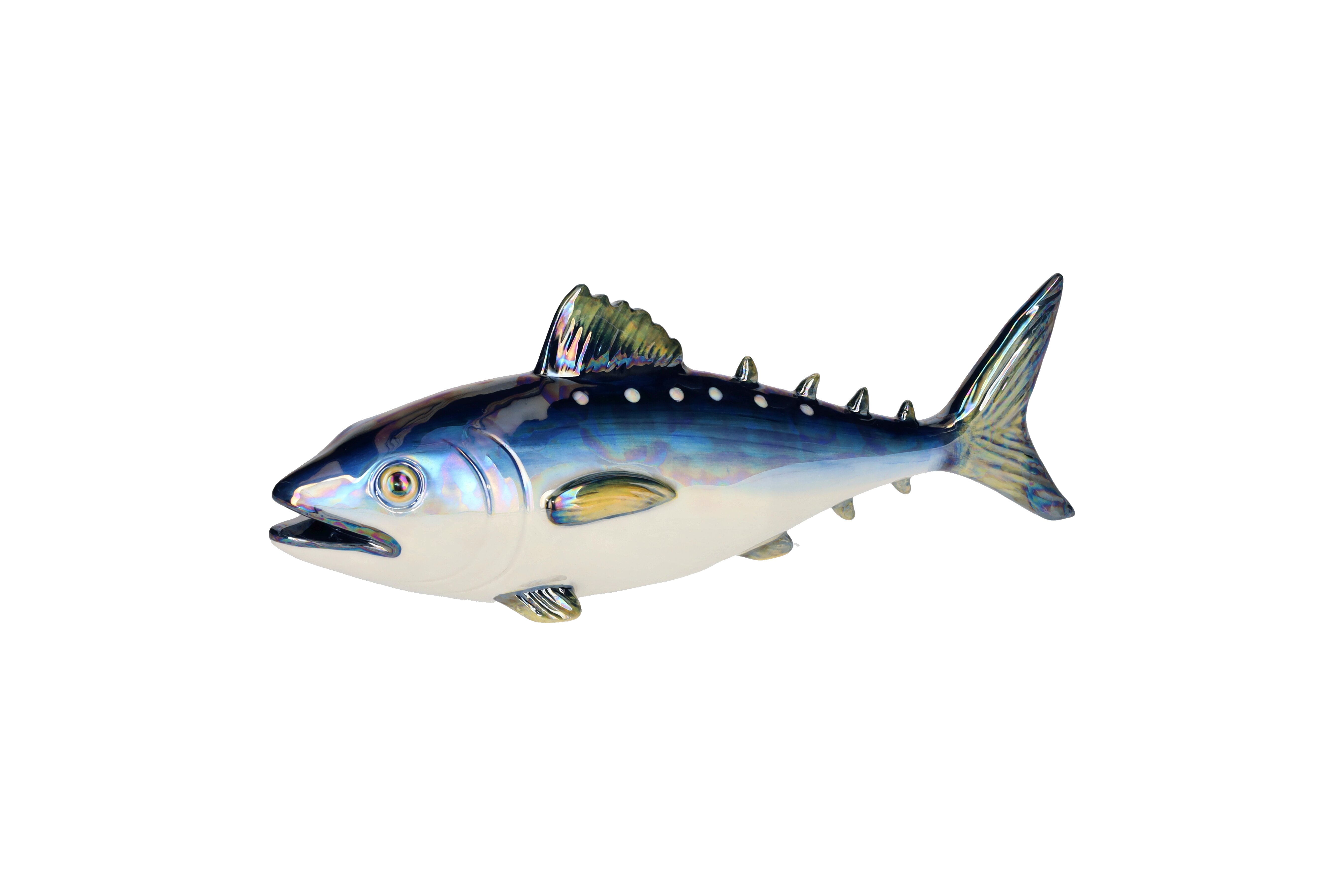 Mignon,deco fish, tuna, M, blue/white