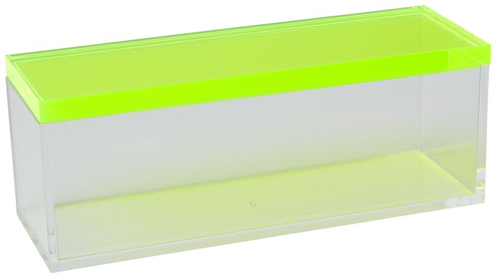 Custody, längliche Box mit grünem Deckel