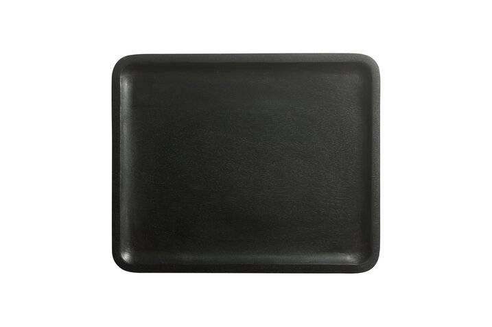 Bento, tray, S, mango wood, rectangular, black